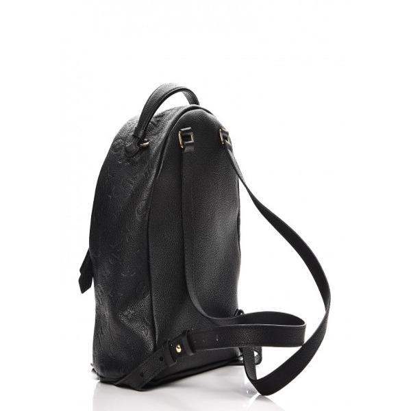 LV Sorbonne Backpack Monogram Empreinte Leather Noir