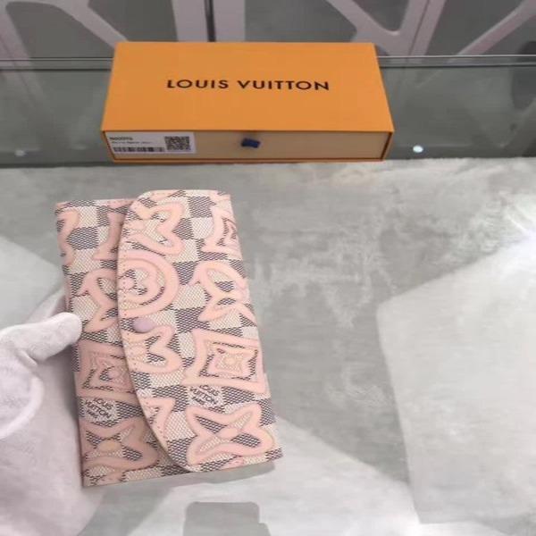 LV Emilie Wallet Damier Azur Canvas