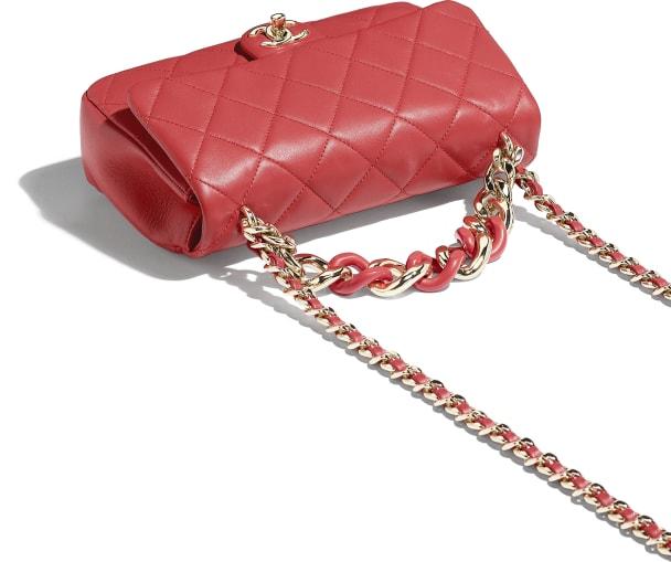 Chanel Classic Medium Flap Bag Red best quality