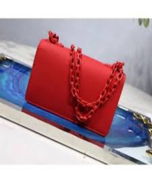 Mini J’Adior Red Ultra Matte Flap Bag