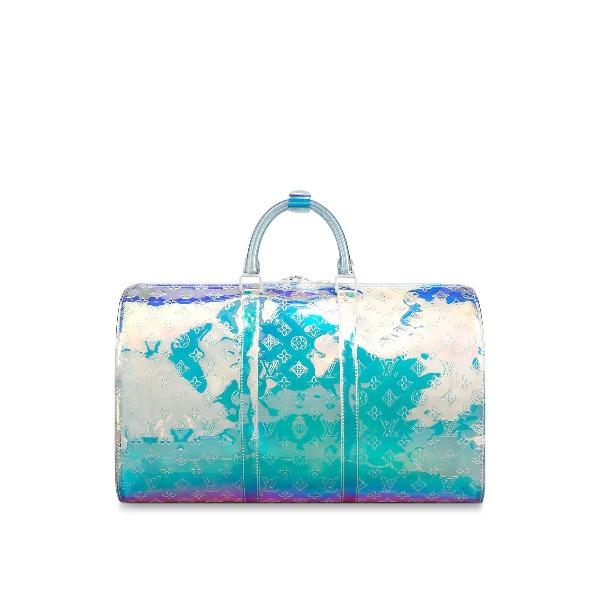 LV Keepall Bandouliere 50 Iridescent Prism