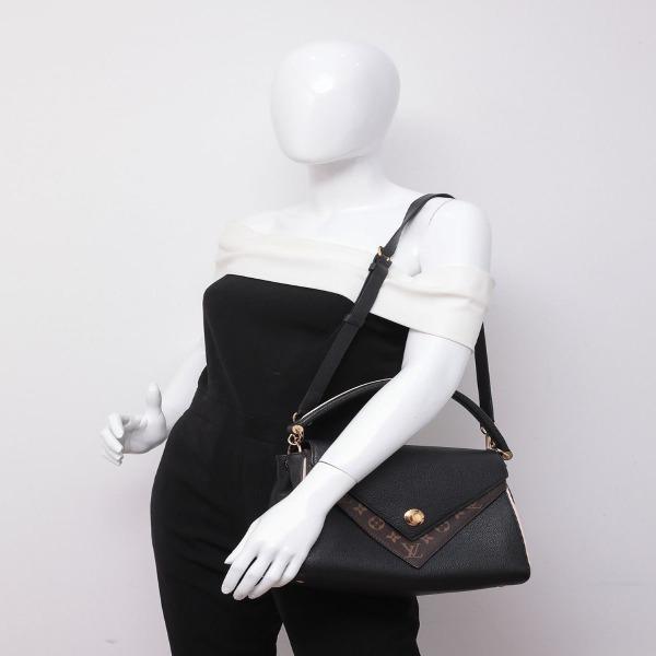 LV Double V Handbag Noir