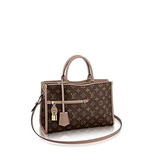 LV Popincourt PM Monogram Taupe Glace