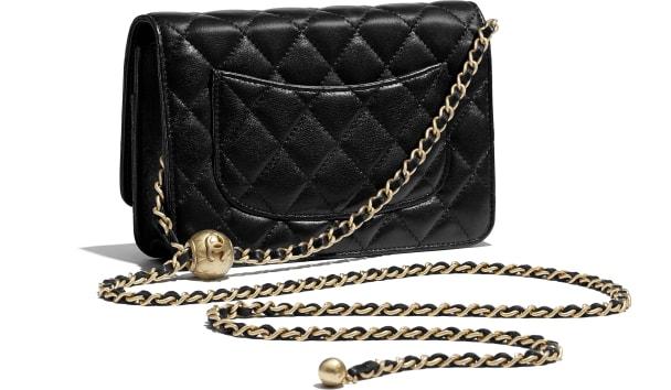 Chanel Wallet On Chain – WOC Lambskin Gold-Toned Metal Black